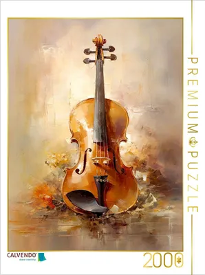 Produktbild von CALVENDO Puzzle Die Geige | 2000 Teile Lege-Größe 90x67cm Foto-Puzzle für glückliche Stunden