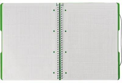 Produktbild von Herlitz 11293099, Einfarbig, Grün, A4, 80 Blätter, 80 g/m², Erwachsener