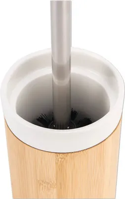 Produktbild von form&style WC-Bürstengarnitur Curetta Keramik mit Bambus