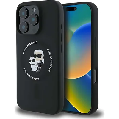 Produktbild von Karl Lagerfeld Klhmp16lscmkcrhk Iphone 16 Pro 6.3´´ Handyhülle Schwarz  Schwarz One Size