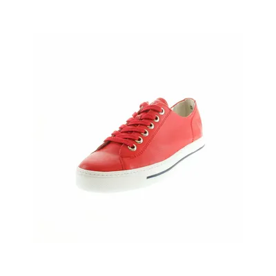 Obrázok produktu pre Paul Green 4704-036 Dámske tenisky, Rot, kožené, Supersoft, NEU - Damenschuhe Tenisky, Rot, kožené (mastercalf)