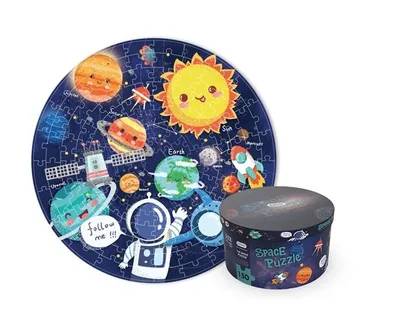 Obrázok produktu pre KIK KX5463 Vzdelávacie puzzle slnečnej sústavy - planéty