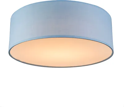 Zdjęcie produktu dla Lampa sufitowa niebieska 30 cm z LED - Drum LED