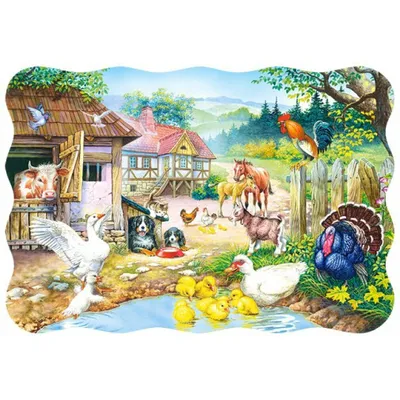 Produktbild von Castorland Farm  Puzzle 30 Teile   B-03310