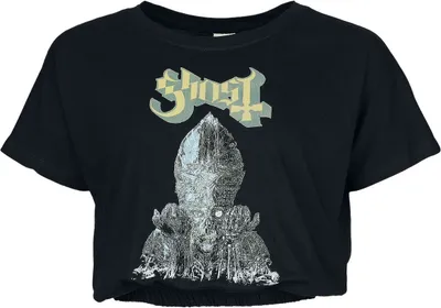 Produktbild von Ghost T-Shirt Damen Priest schwarz Band-Merch, Bands 100% Baumwolle XXL