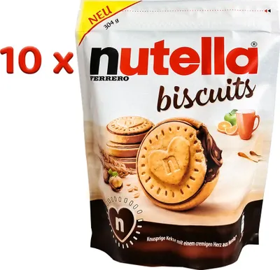 Produktbild von 10 x Nutella Biscuits à 304 g