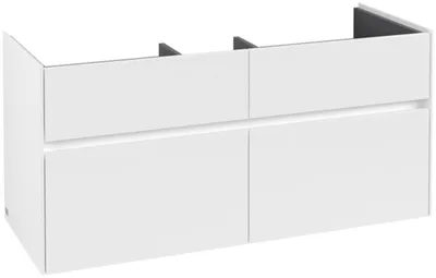 Image de Villeroy & Boch Collaro Meuble sous-lavabo, 4 tiroirs, lavabo au centre, 1154x546x444mm, C01200MS