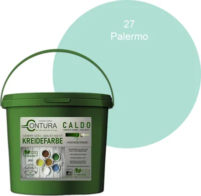 Produktbild von Contura BeGreen 1Kg. Kreidefarbe Shabby Chic Möbellack - 27 Palermo