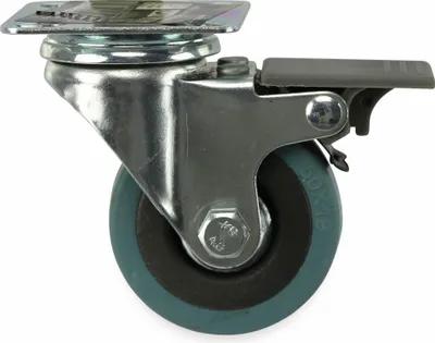 Immagine prodotto di MASTERPROOF ruota girevole con cuscinetti a sfera 4059, Ø 50 mm, frenata