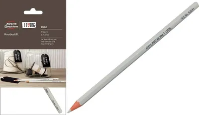 Produktbild von 62041 Kreidestift für Tafeletiketten, weiß, 17,5 cm