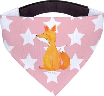 Produktbild von Mr. & Mrs. Panda Hundehalstuch Einhorn Fuchs - Rot Pastell - Geschenk, Einhörner, Fuchshörnchen, Hunde Hals Tuch, Halstuch Für, Unicorn, Bandana, Hund, Unicorns, Füchse