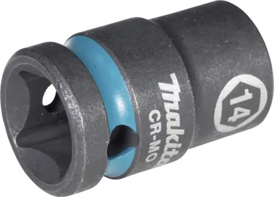 Produktbild von Makita E-16106 Steckschlüssel 1/2" SW14 Impact Black kurz