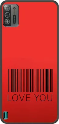 Produktbild von König Design Hülle kompatibel mit ZTE Blade A52 Lite Kunststoff Soft Handyhülle - Handy Case Love You