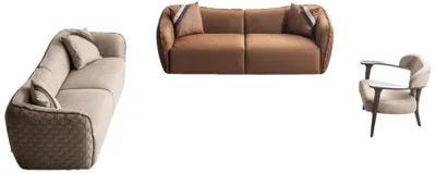 Produktbild von s Sofa-Set mit 2 eleganten Sofas und modernem Sessel