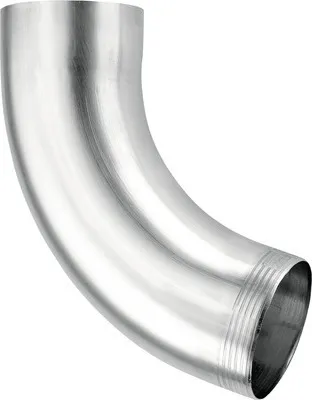 Produktbild von Zambelli Rinnenbogen Titanzink rund 72° Ø 87 mm