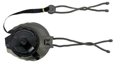 Schnellrückzug-Hubvorrichtung, 30 Fuß, 40 lbs, Aluminium, Schwarz