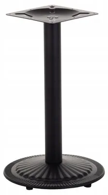 Immagine prodotto di Base per tavolo in metallo SH-4004-1, per ufficio, hotel, ristorante, diametro 45 cm, altezza 72,5 cm, nero