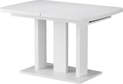 Produktbild von Esstisch Vicco Fenaro Weiß 120 x 80 cm 2 Teile, Model 56594