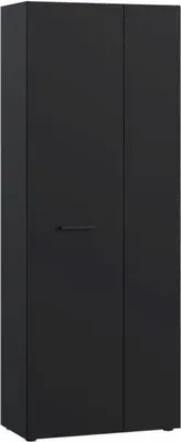 Produktbild von Schuhschrank - Schwarz - 18 Paar - 68,7 x 36,5 x 181,1 cm - FORTE