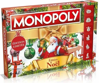 Zdjęcie produktu dla Gra stołowa Monopoly Édition Noel (FR)