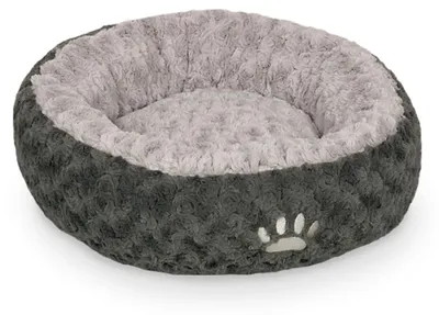 Produktbild von Nobby Donut Seoli dunkelgrau/hellgrau für Hunde, Durchmesser: 80 cm