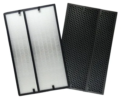 Produktbild von Comedes Ersatzfilterset 4teilig passend für Rowenta Luftreiniger PU6020F0, PU6020F1 und PU6080F0