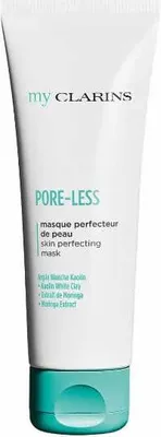 Obrázok produktu pre Clarins PORE-LESS, Čistiaca maska, Unisex, Univerzálna pleť, Čistiace, Zúženie pórov, Vyhladenie, Zmäkčovadlo, Krém, 50 ml