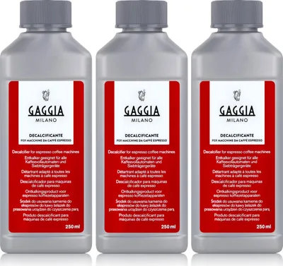 Produktbild von Gaggia Milano Entkalker 250ml - Geeignet für alle Kaffeevollautomaten (3er Pack)