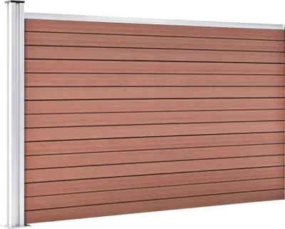 Obrázek produktu pro vidaXL Zahradní plot WPC 175x105 cm hnědý