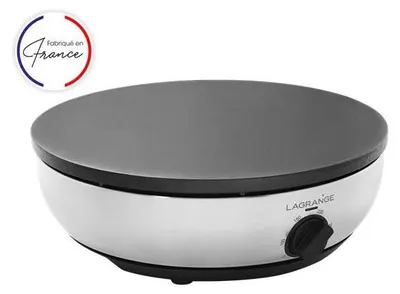 Produktbild von 40 cm crêpe-maker aus gusseisen, 3000 w, edelstahl Lagrange 209003