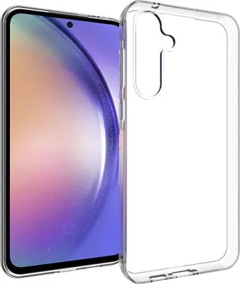 Produktbild von Accezz Clear TPU Backcover Samsung Galaxy A55 - Transparent