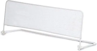 Produktbild von Sicherheitsbarriere für Bett - Klappbar - 120 cm x 50 cm - Sturzschutz - Weiß