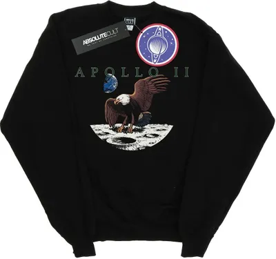 Produktbild von NASA - "Apollo 11" Sweatshirt für Herren BI48220 (XXL) (Schwarz)