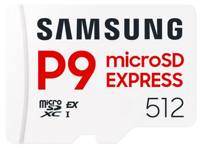 Produktbild von Samsung MB-MK512T, 512 GB, MicroSDXC, UHS-I, 800 MB/s, Class 3 (U3), V30