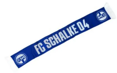 Produktbild von FC Schalke 04 Offizieller Schal Blau-Weiß mit S04 Logo 100% Polyacryl 150 x 17 cm