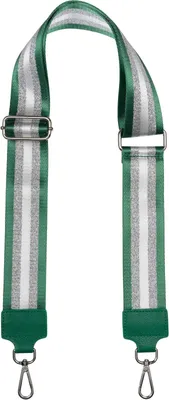 Produktbild von styleBREAKER Breiter Taschen Schulterriemen verstellbar mit Metallic Streifen Muster, Wechsel Taschengurt, Handyband, Handykette 02013029