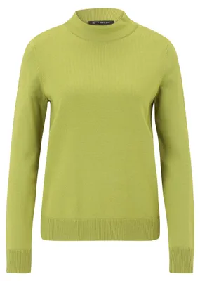 Produktbild von Betty Barclay Basic Damen Strickpullover mit Stehkragen, Uni, Langarm, 60 cm