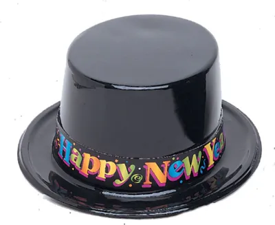 Produktbild von PartyHut New Year schwarz