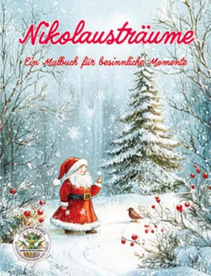 Produktbild von Nikolausträume - Ein Malbuch für besinnliche Momente