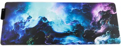 Image de Tapis de souris RGB gaming UU-40867 - Multicolore 80x30 pour joueurs KP40867
