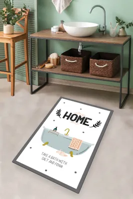 Image de Mijolnir, tapis de bain, multicolore, 100 % POLYESTER, 70 x 120 cm