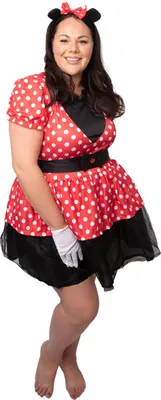 Produktbild von Miss Maus Plus Size Kostüm für Damen - XXL
