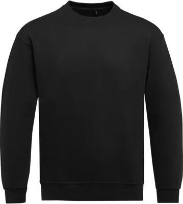 Produktbild von SG SGE201 | Uni Crew Sweatshirt - Farbe: Black - Größe: M