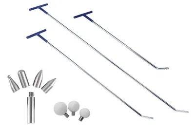 Image de Kit de réparation des bosses de carrosserie par la méthode PDR, 11 pièces - H-4