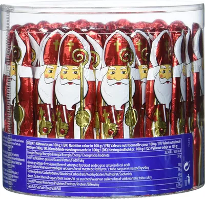 Produktbild von Storz Riegelein Saint Nikolaus Fairtrade 65 x 12.5g, 1er Pack (1 x 813 g)
