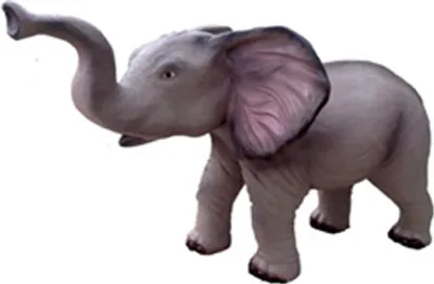 Produktbild von Elefant Lebensgroße Figur Dekoration Statuen Skulptur Elefanten Figuren 180cm
