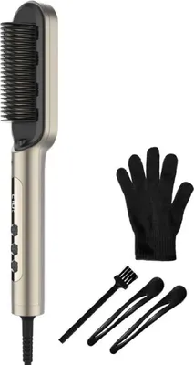 Produktbild von Cecotec Glättbürste mit InstantCare Lisse IonTech, 23 Zähne, 9 Temperatureinstellungen, Keramikbeschichtung, Erwärmung in 30 Sekunden, Anti-Verbrühungs-Chips, Handschuh und Clips