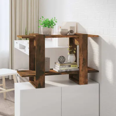 Produktbild von "2026 Promotion" Bücherregal - Standregal - Aktenregal - Räuchereiche 80x30x51 cm - - Wohnzimmerschrank CC27712