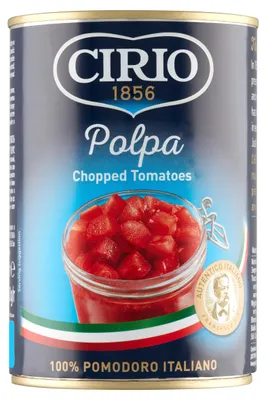 Zdjęcie produktu dla Cirio polpa pomidory w kawałkach 400g