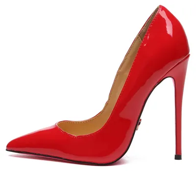Produktbild von Giaro Pumps in Übergrößen Rot TAYA RED SHINY große Damenschuhe